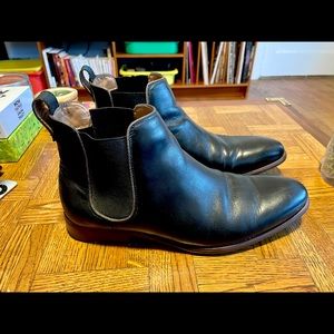 Aldo Black Chelsea Boots (9.5)